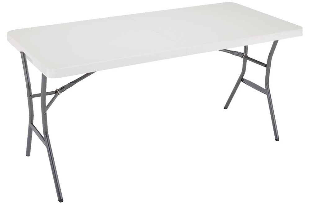 Lifetime 5-Foot Folding Table - Pearl