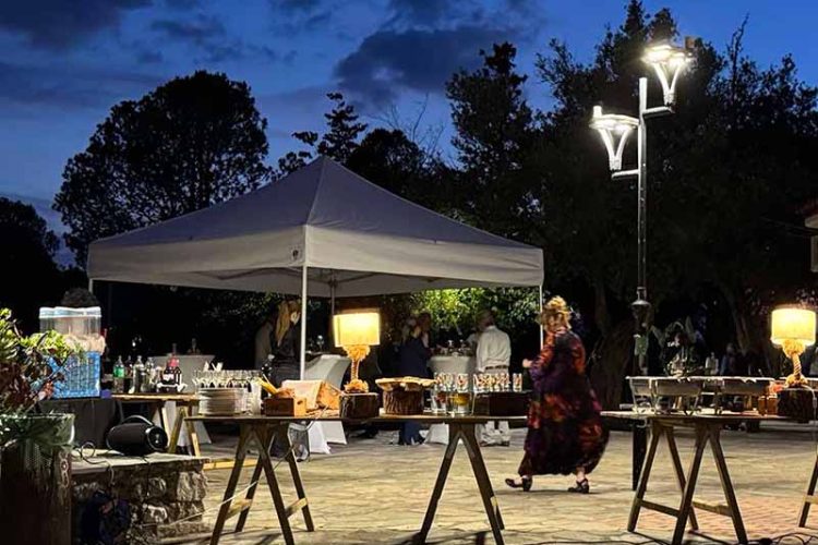 τέντα πτυσσόμενη 4Χ4 χαιδαρι βαφτιση